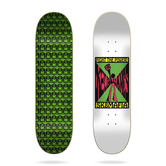 SK8MAFIA 8.25 Skateboard Deck - KELLEN JAMES "FIGHT THE POWER"
